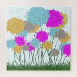 Pretty Wildflowers Jigsaw Puzzle
