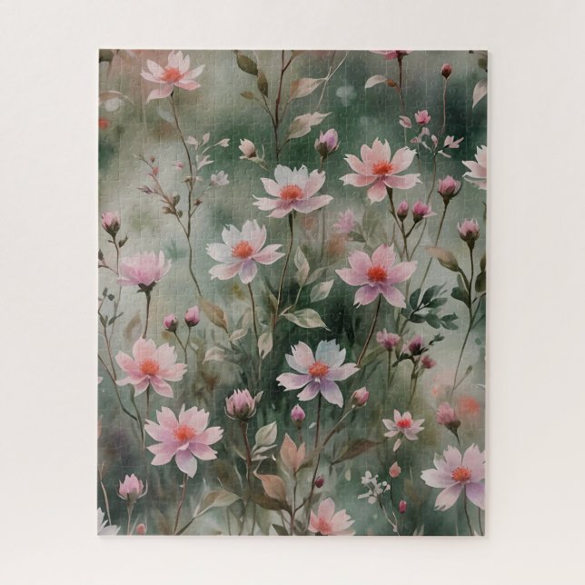 Pretty Wildflowers Jigsaw Puzzle (Vertical)