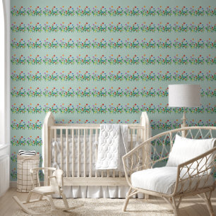 Pretty wildflowers nursery Wallpaper