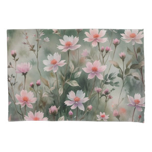 Pretty Wildflowers Pillowcase