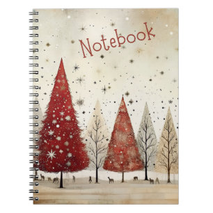 Pretty Winter Notebook