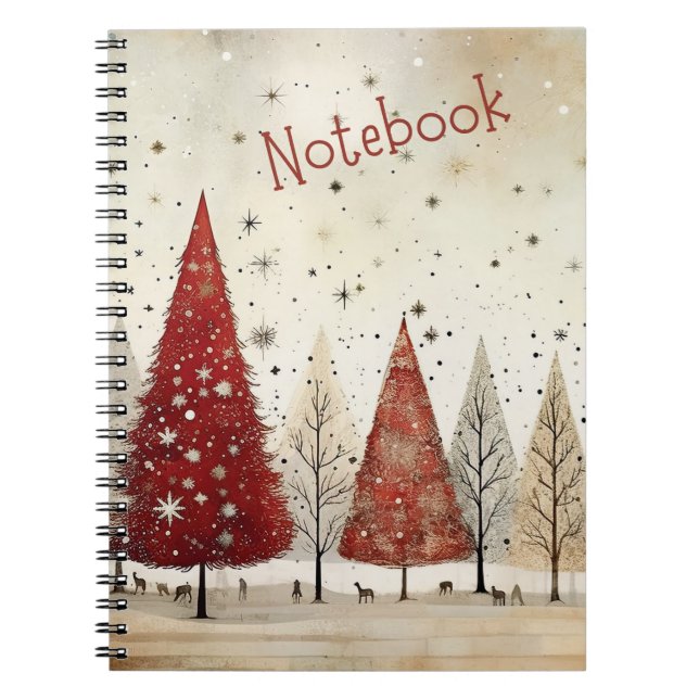 Pretty Winter Notebook (Front)