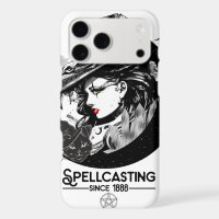 Pretty Witch & Black Cat Wiccan Wicca Spellcasting