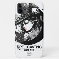 Pretty Witch & Black Cat Wiccan Wicca Spellcasting