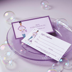Pretty Woman Cleaning Services Gift Certificate