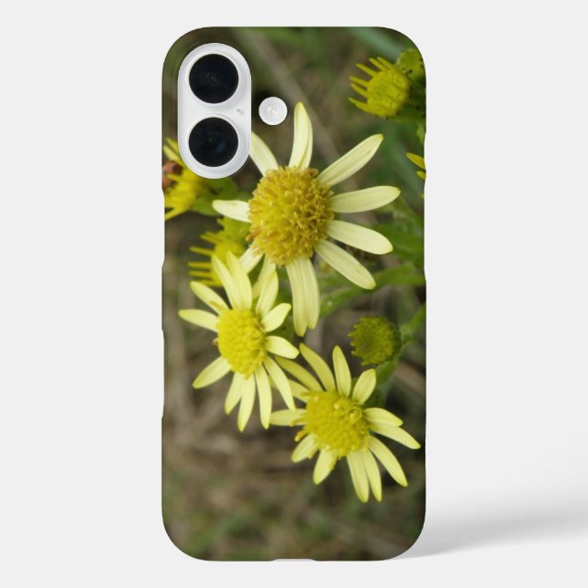 Pretty Yellow Wildflowers Case-Mate iPhone Case (Back)