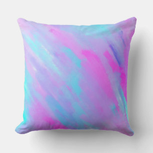 PrettyBright Bold Original Abstract Colorful Arty  Cushion