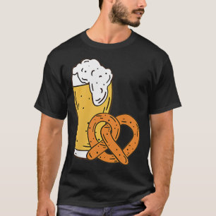 Pretzel and beer Pretzel day T-Shirt