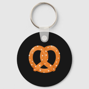 Pretzel Costume Funny Halloween Key Ring