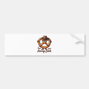 Pretzel Dealer Pretzels Snack Oktoberfest Baking Bumper Sticker