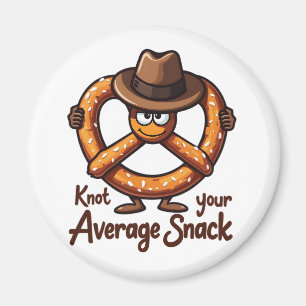 Pretzel Dealer Pretzels Snack Oktoberfest Baking Magnet