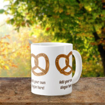 Pretzel Lover Speciality Mug - Salty German Bread