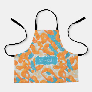 Pretzel Mosaic Colourful Personalised Pattern Apron