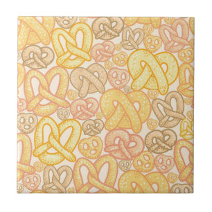 Pretzel Pattern Ceramic Tile