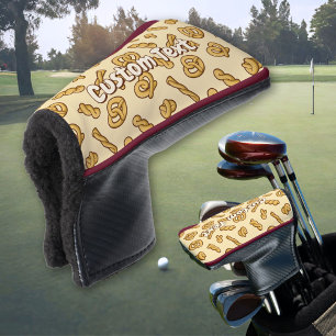 Pretzel Pattern Golf Head Cover