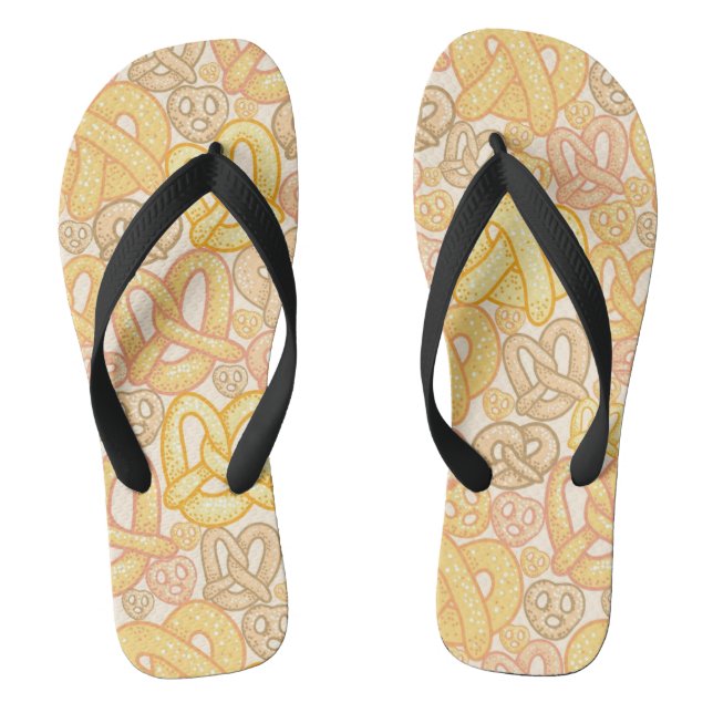 Pretzel Pattern Thongs (Footbed)