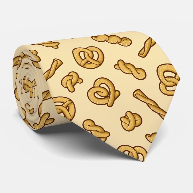 Pretzel Pattern Tie (Rolled)