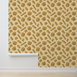 Pretzel Pattern Wallpaper
