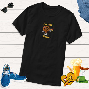 Pretzel Posse Tee for Oktoberfest and German Food