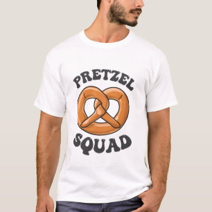 Pretzel Squad Funny Oktoberfest Pretzel Lover Germ T-Shirt