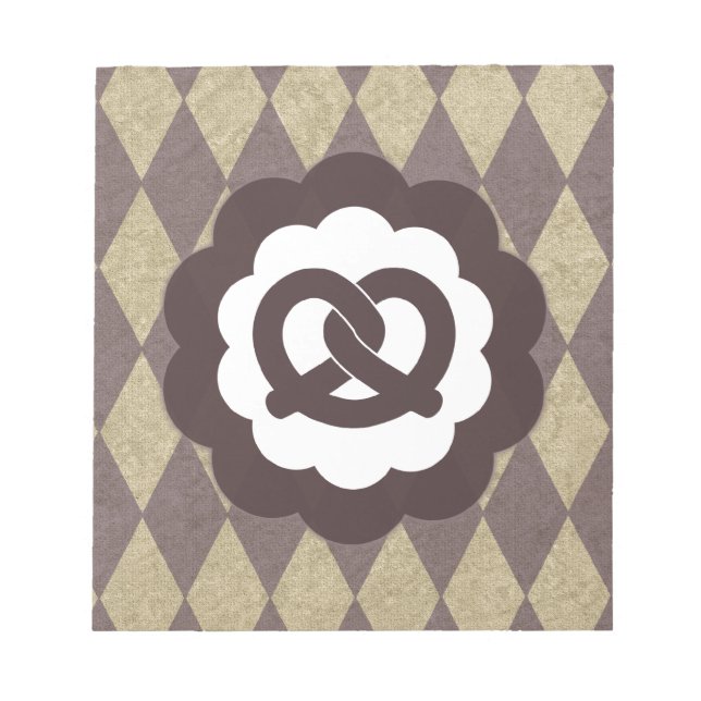 pretzel vintage notepad (Front)