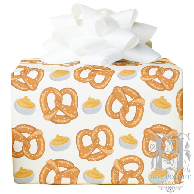 Pretzels & Cheese Wrapping Paper (Creator Uploaded)