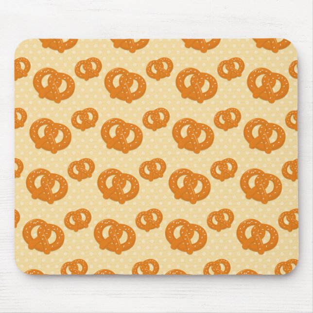 Pretzels Mouse Pad (Front)