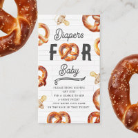 Pretzels & Pacifiers Baby Shower Diaper Raffle