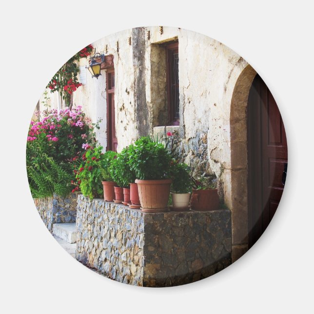 Preveli Monastery, Crete Rethymnon Greece Magnet (Front)