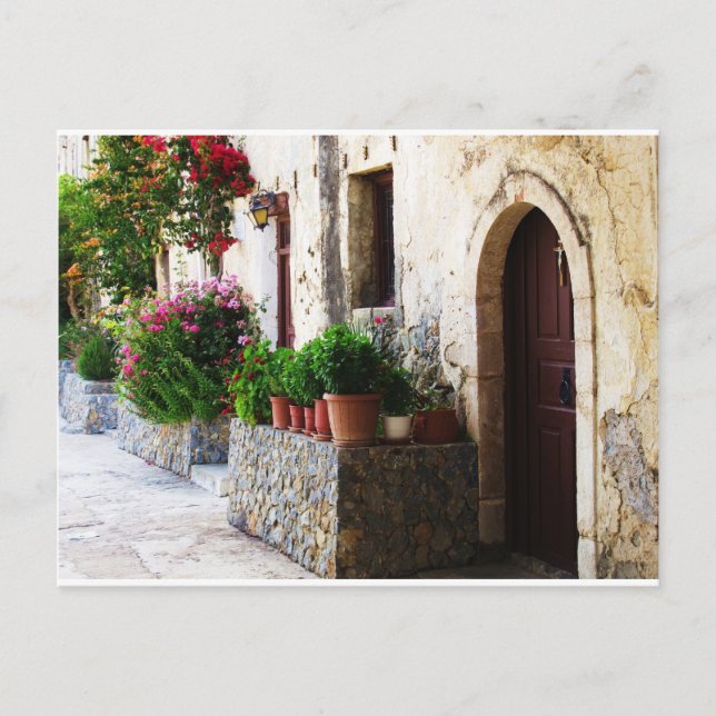 Preveli Monastery, Crete Rethymnon Greece Postcard (Front)