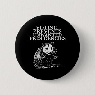 Prevent Unwanted Presidencies Roevember Kamala Har 6 Cm Round Badge