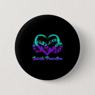 Prevention awareness 6 cm round badge
