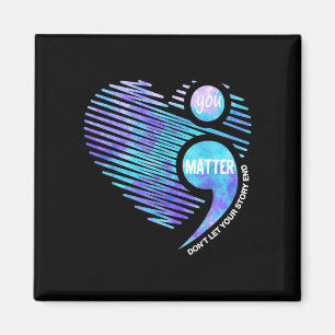 Prevention awareness don't let story end heart magnet