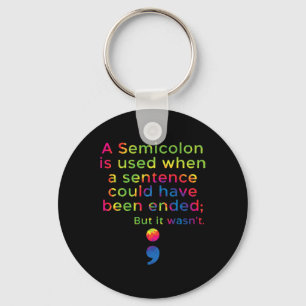 Prevention Awareness Mental Health Depression Key Ring