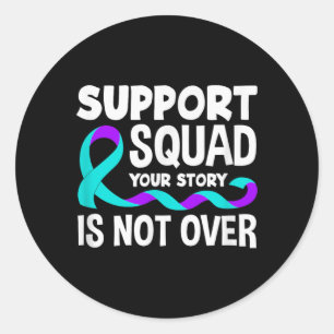 Prevention Awareness Support Classic Round Sticker