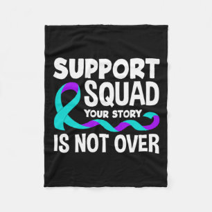 Prevention Awareness Support Fleece Blanket