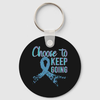 Prevention Keep Going _ I For Supporters Design Key Ring