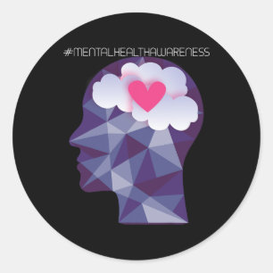 Prevention - Mental Health Awareness 8 Classic Round Sticker