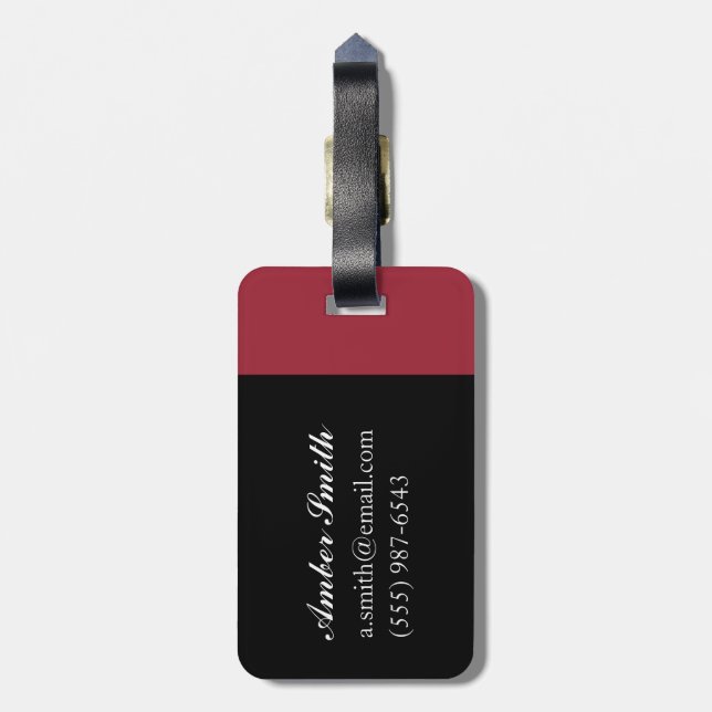 Prey 2012 luggage tag (Back Vertical)