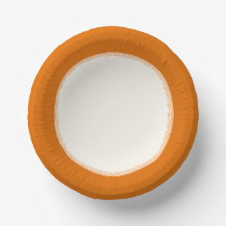 PRI ORANGE PAPER PLATE