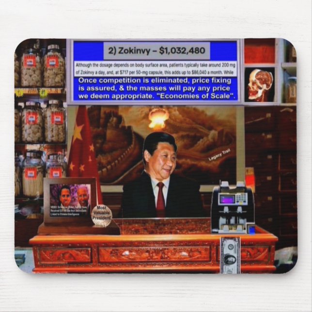 Price fixing mouse pad (Front)