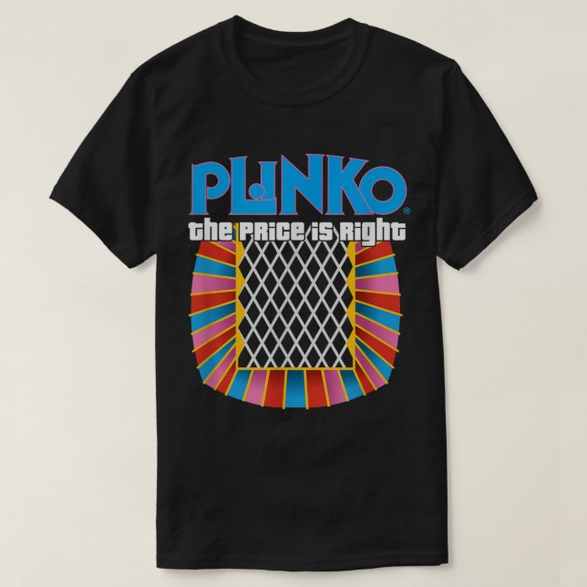 Price is Right Plinko  T-Shirt (Design Front)