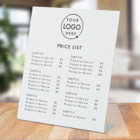 Price List | Business Logo Modern Minimalist