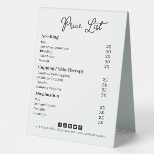 Price List Simple Professional