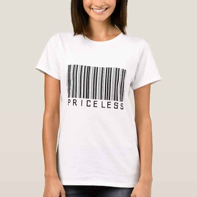 Priceless - Barcode - Shirt (Front)
