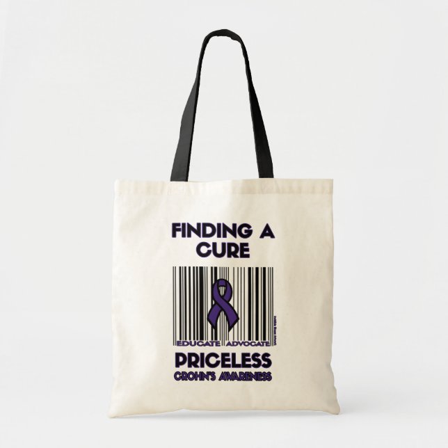 Priceless...Crohn's Tote Bag (Front)