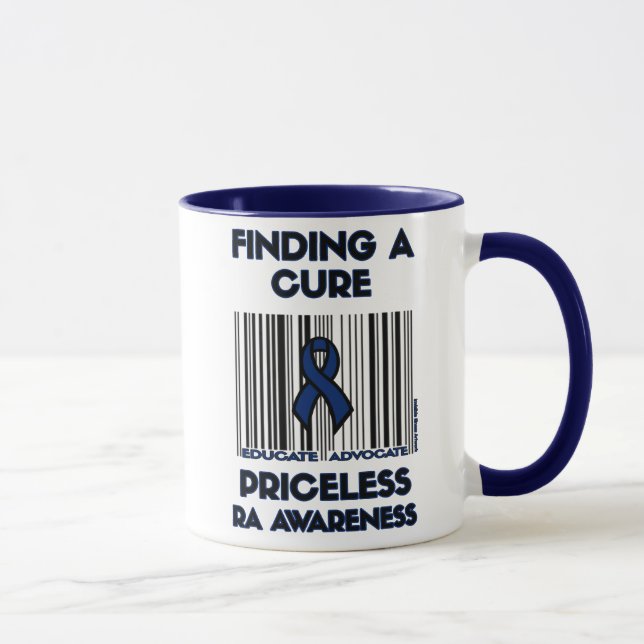 Priceless...Rheumatoid Arthritis Two-Tone Coffee M Mug (Right)