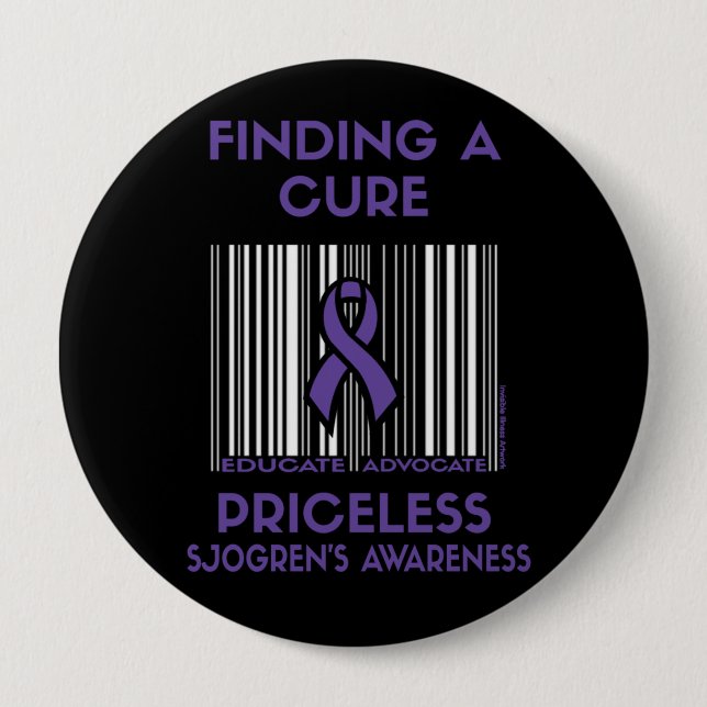 Priceless...Sjogren's Button (Front)
