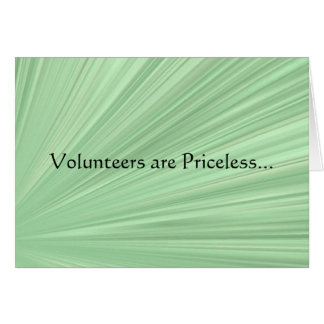 Priceless Volunteers