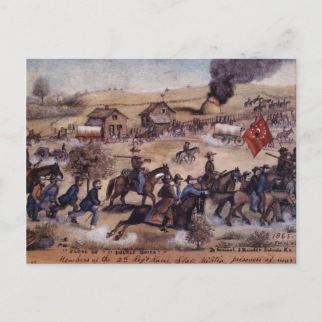 Price's Raid Postcard (Front)